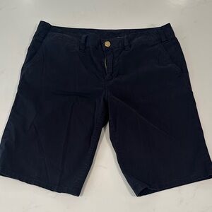 Tory Burch Navy Blue Women's Shorts